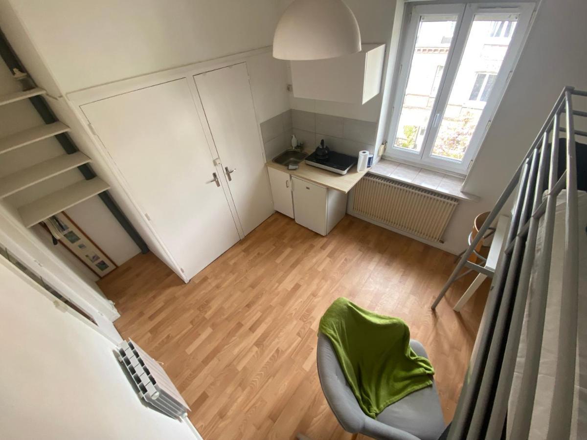 Ferienwohnung Petit Studio Calme Et Agreable Proche Gare Rouen Exterior foto